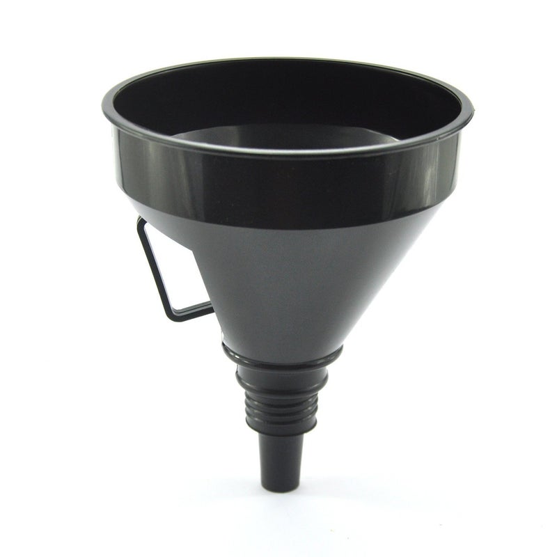 VIP Home Essentials Engine Oil, Fluids, Gasoline, Liquids, Kerosene Economy Funnel with Flexible Spout Extension - Red (Black) - Image 2